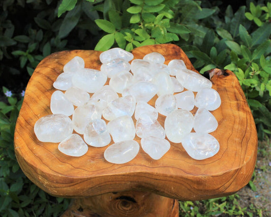 Large Clear Quartz Tumbled Stones