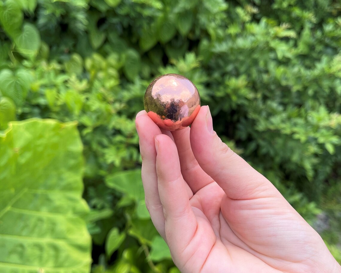 Large Copper Spheres