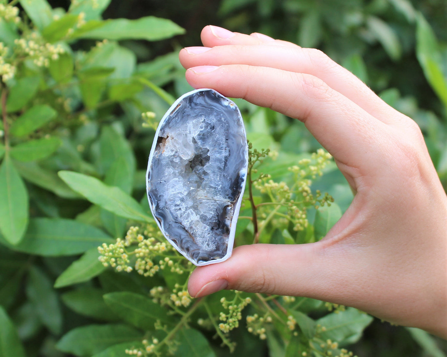 Large Oco Agate Geode Box