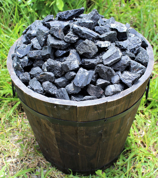 Large Raw Dark Tourmaline Crystals