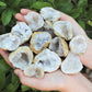 Large Unopened Moroccan Crystal Quartz Geodes