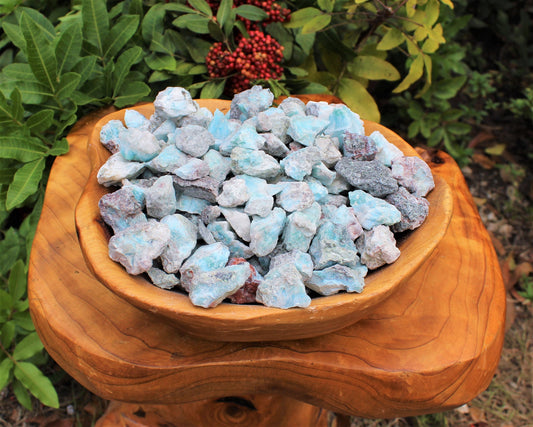 Larimar Rough Natural Chips