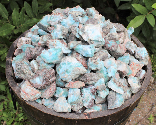 Larimar Rough Natural Stones