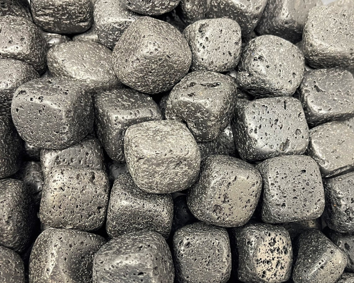 Lava Rock Tumbled Stones