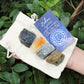 Leo Zodiac Crystal Kit With 4 Birthstones And Organza Pouch