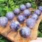 Lepidolite Crystal Sphere With Stand