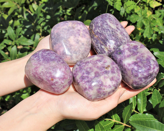 Lepidolite Power Stones