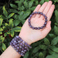 Lepidolite Tumbled Gemstone Bracelet