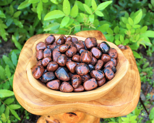 Mahogany Obsidian Tumbled Stone