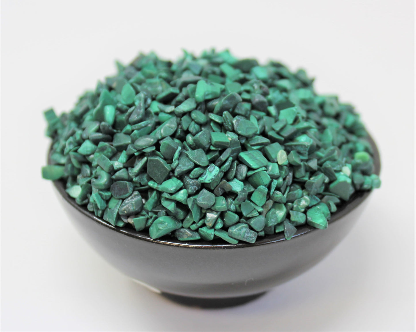 Malachite Semi Tumbled Gemstone