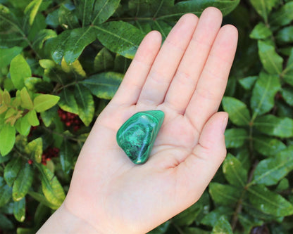 Malachite Tumbled Large Stones