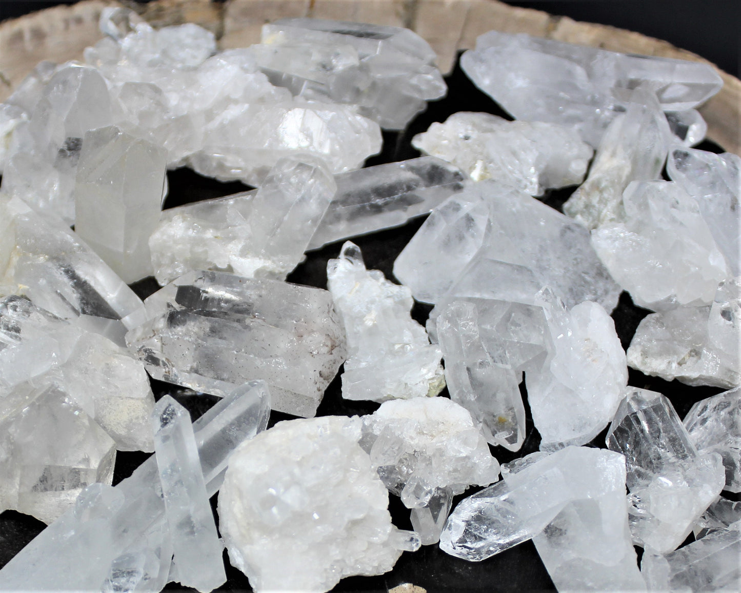 Mini Clear Quartz Crystal Clusters