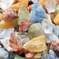 Mixed Calcite Rough Natural Premium Grade Stones