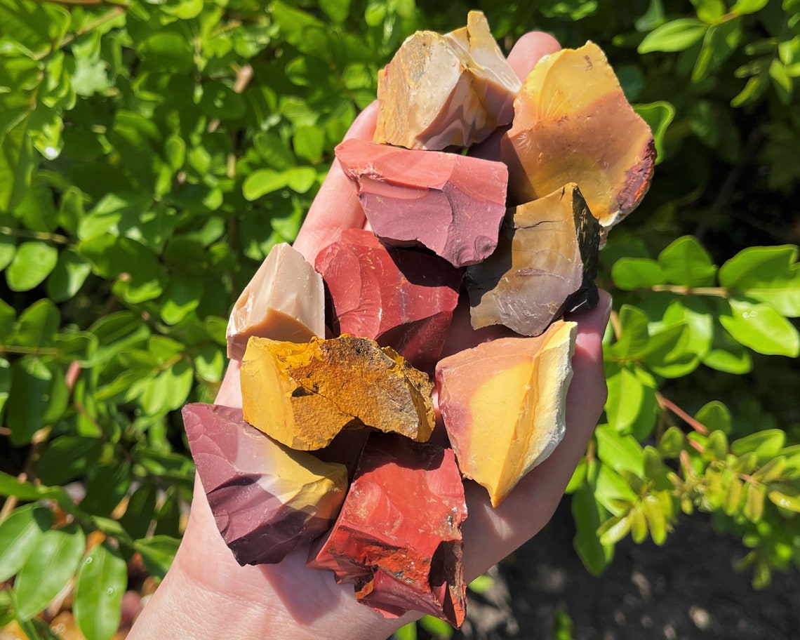 Mookaite Rough Natural Stones