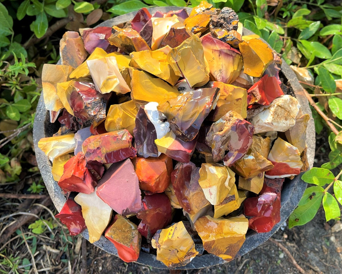 Mookaite Rough Natural Stones