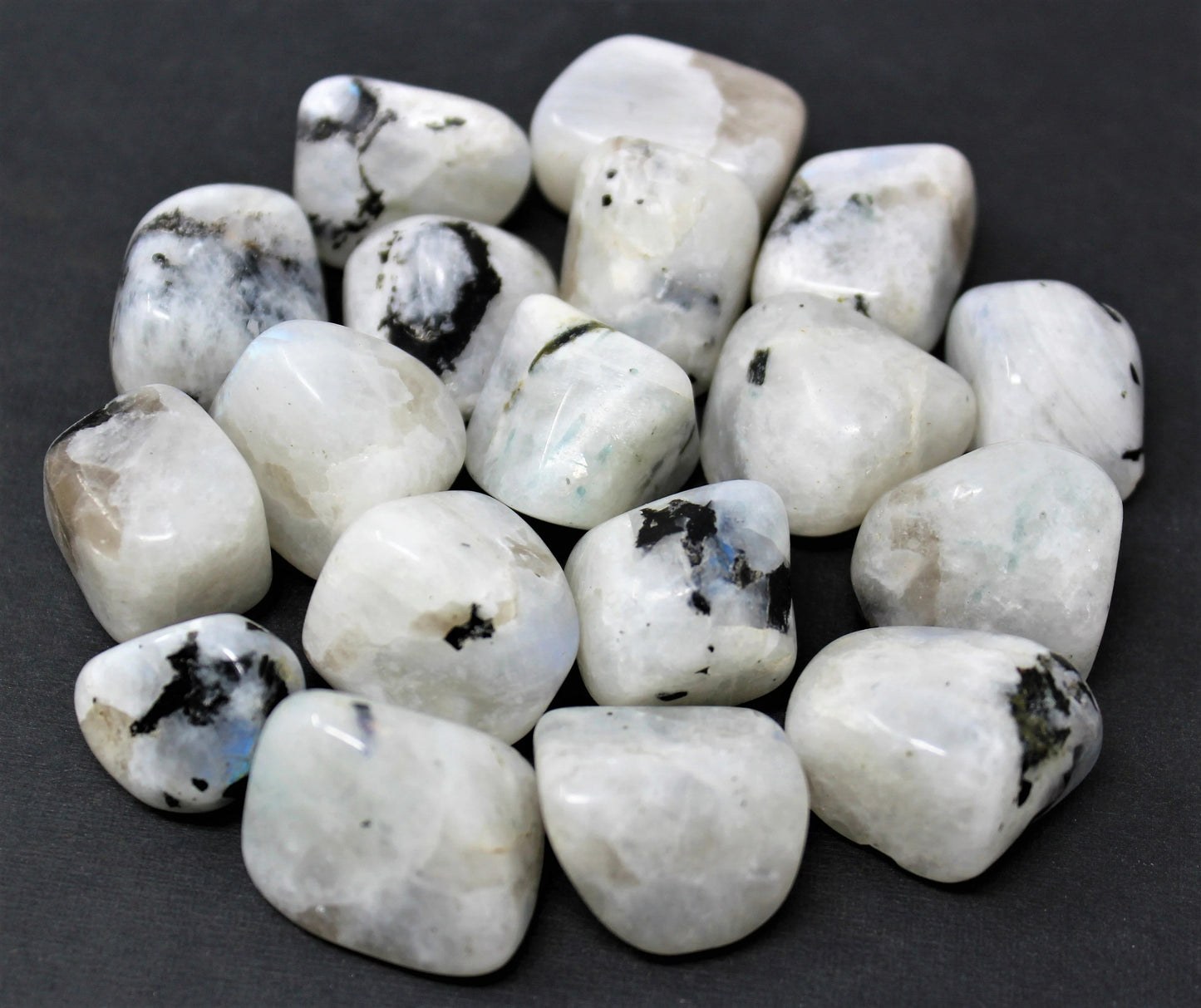 Moonstone Grade Tumbled Stones