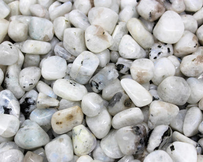 Moonstone Tumbled Premium Grade Stones