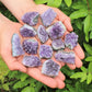 Natural Amethyst Clusters Druze