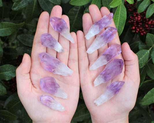 Natural Amethyst Points