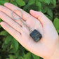 Natural Tourmaline Key Chain