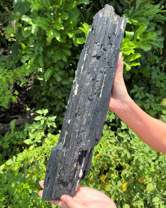 Natural Tourmaline Log