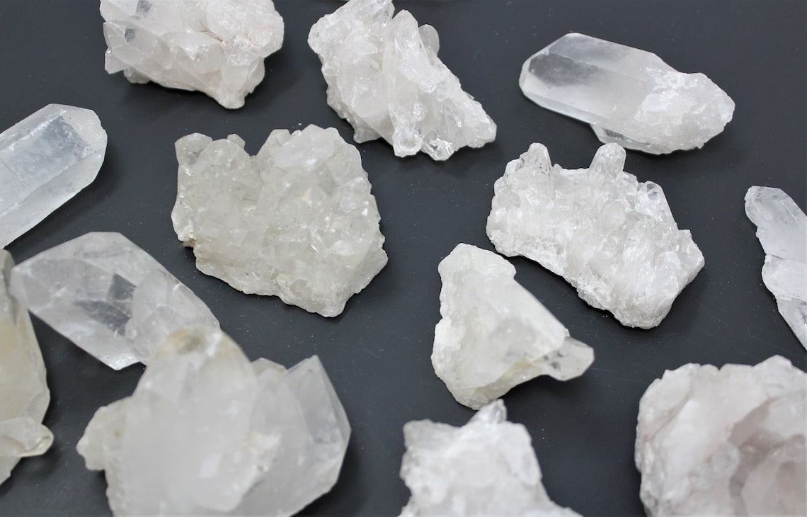 Natural Clear Quartz Clusters