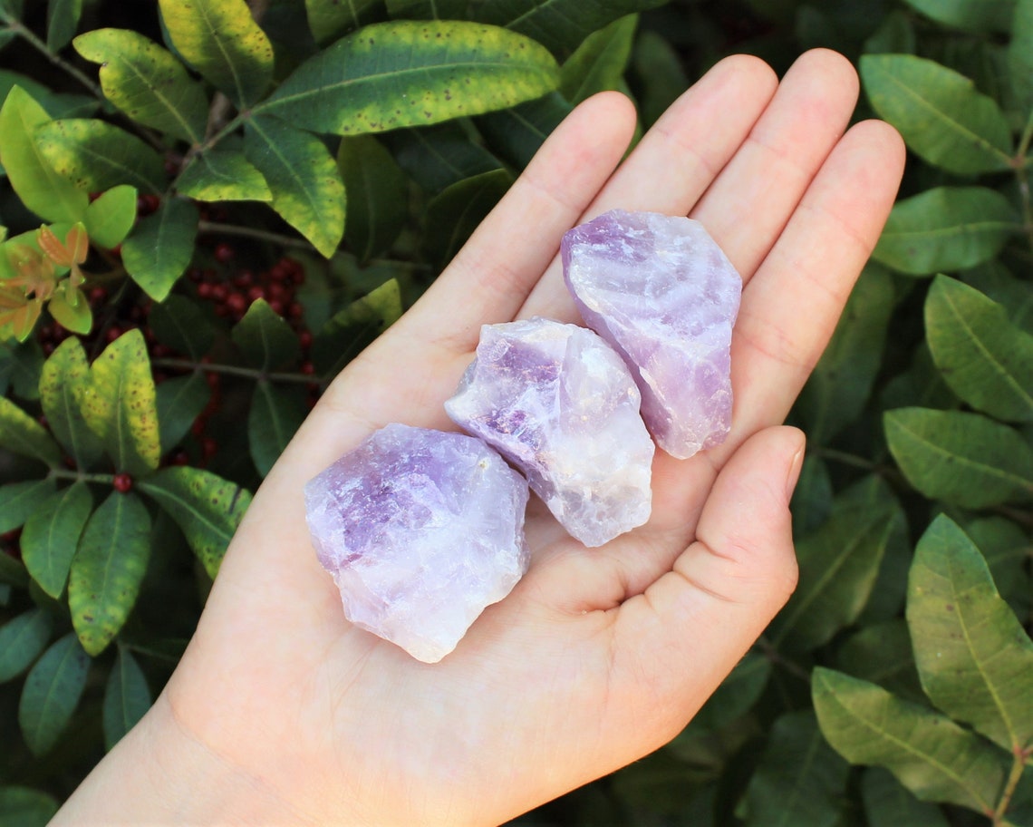 Natural Rough Amethyst Crystals