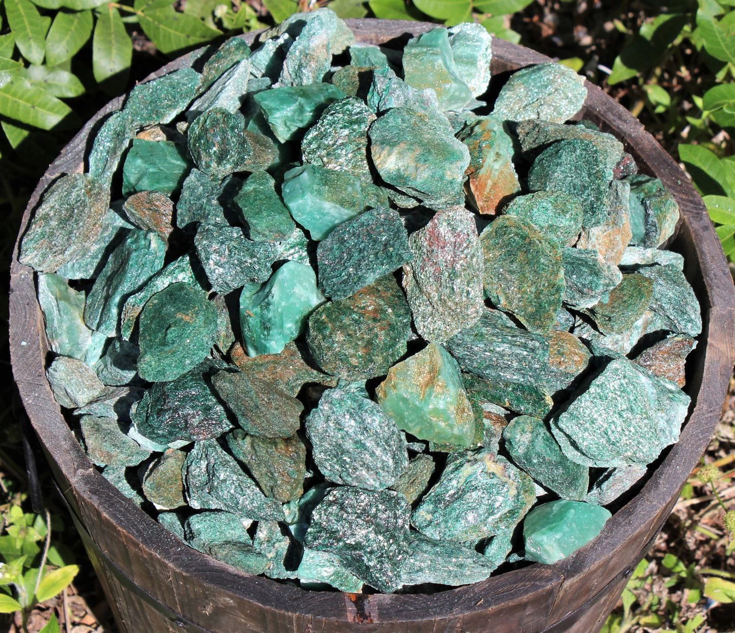 Natural Rough Fuchsite Crystals