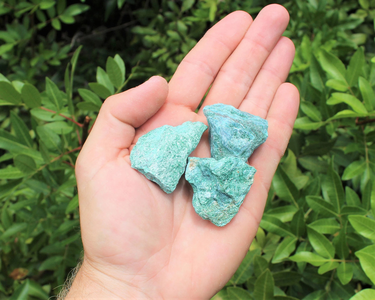 Natural Rough Fuchsite Crystals