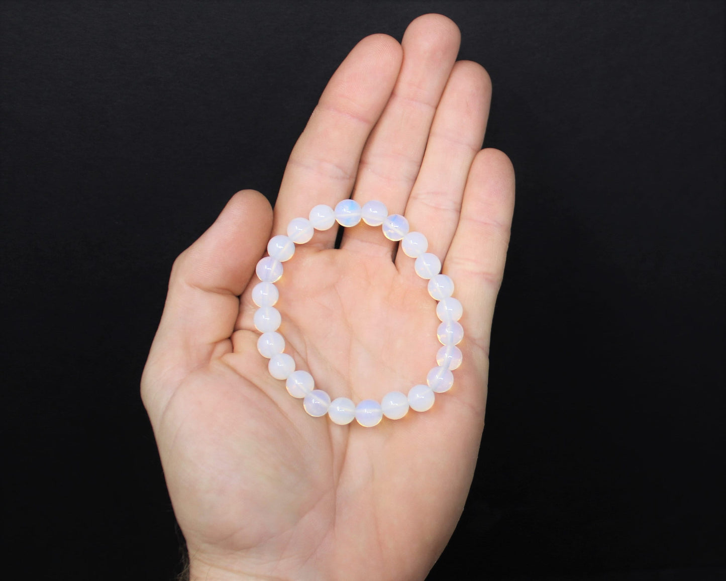 Opalite Bead Bracelet