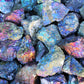 Peacock Ore Chalcopyrite Raw Rough Stones