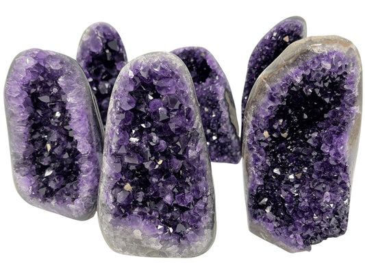 Polished Amethyst Base Clusters