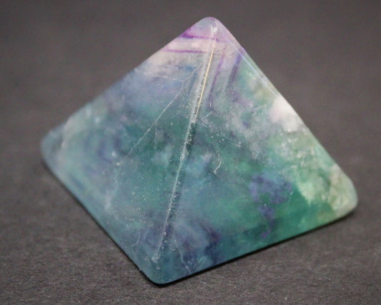 Polished Fluorite Crystal Pyramid