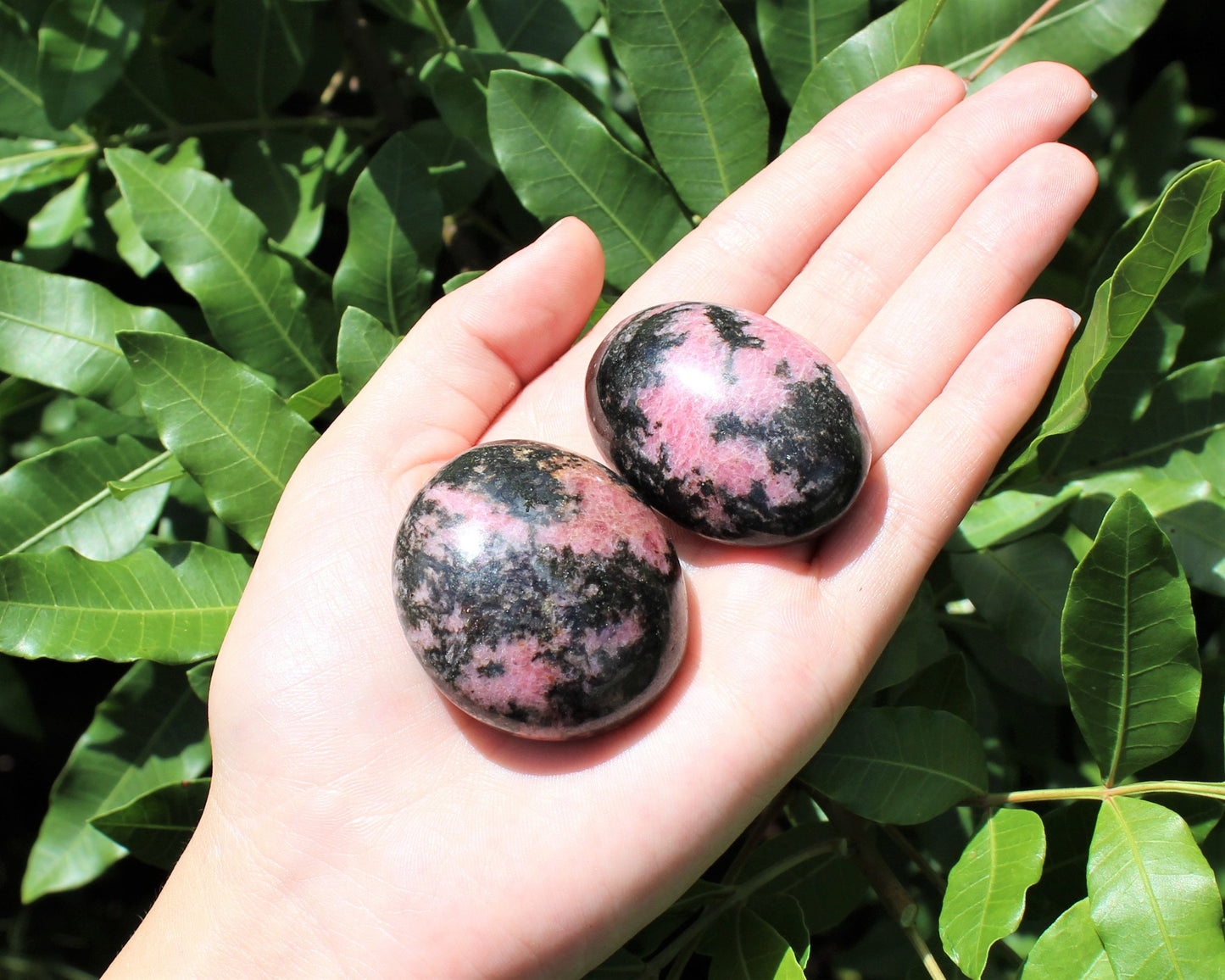 Polished Rhodonite Stone