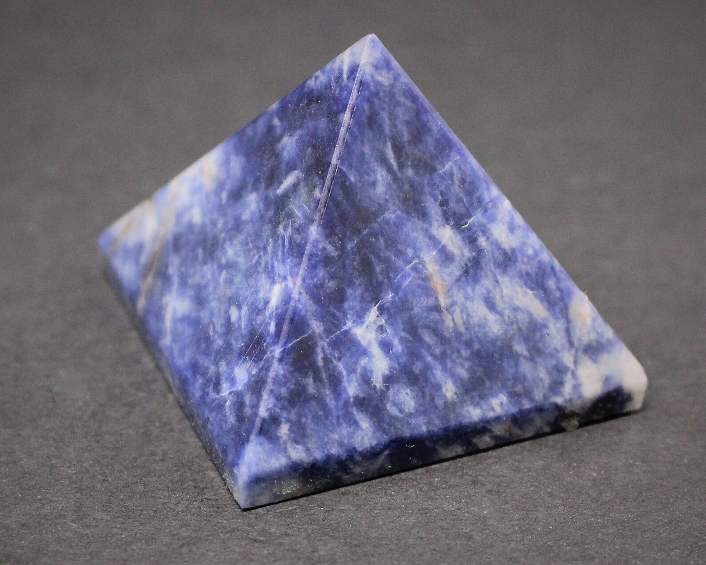 Polished Sodalite Crystal Pyramid