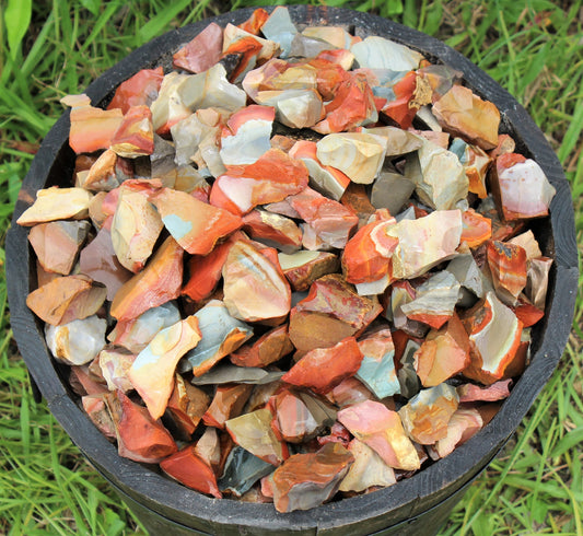 Polychrome Jasper Natural Rough Stones