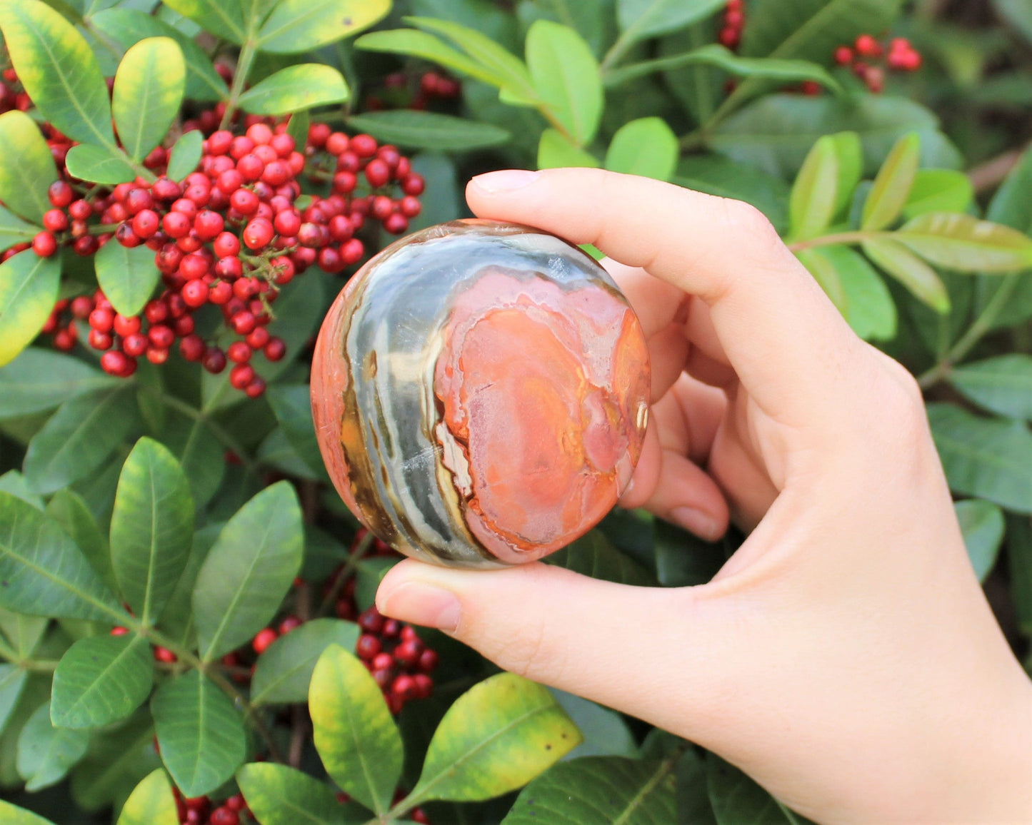 Polychrome Jasper Polished Stones