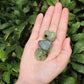 Prehnite With Epidote Tumbled Stones