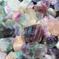 Rainbow Fluorite Raw Natural Stones