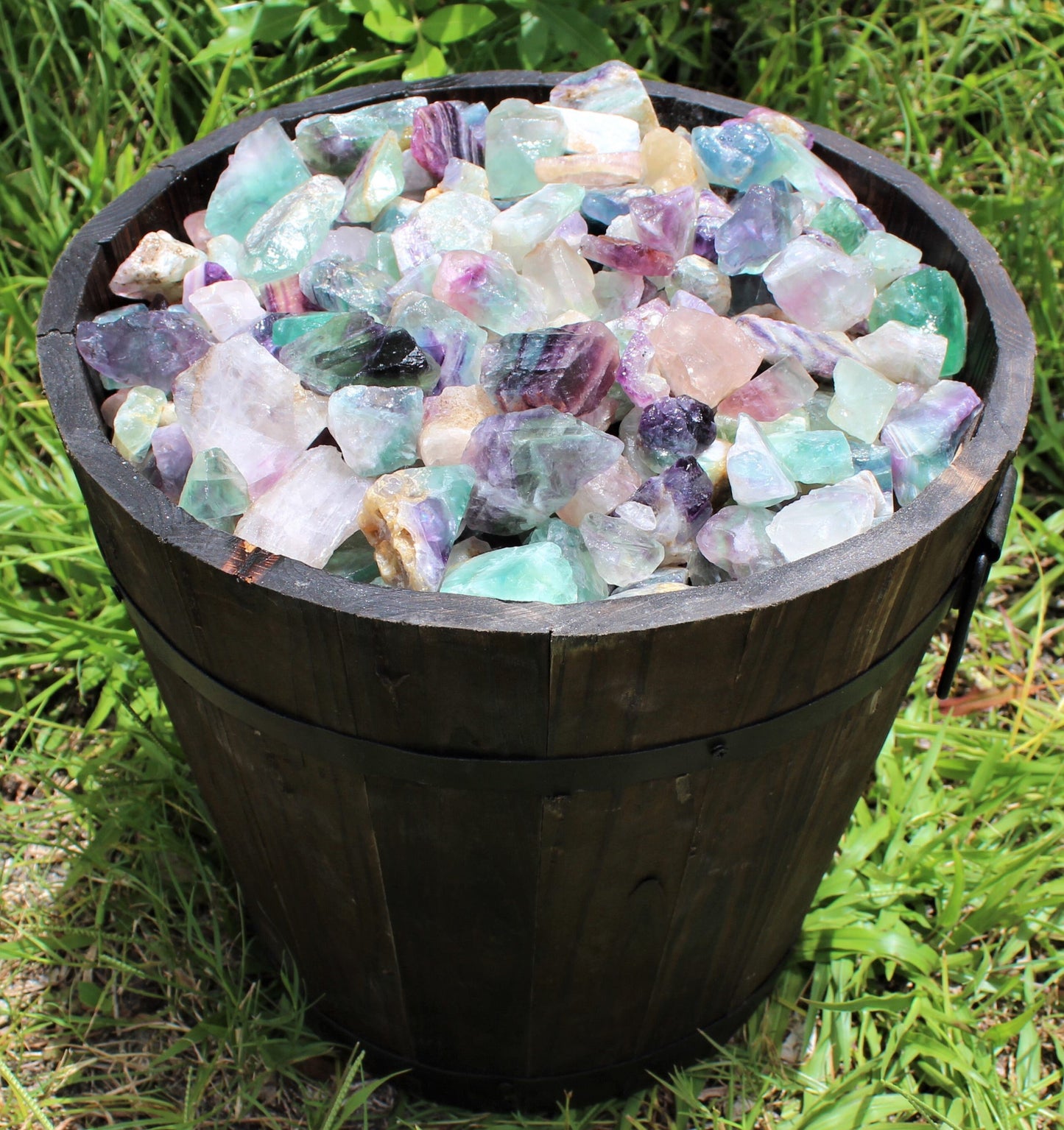 Rainbow Fluorite Raw Natural Stones