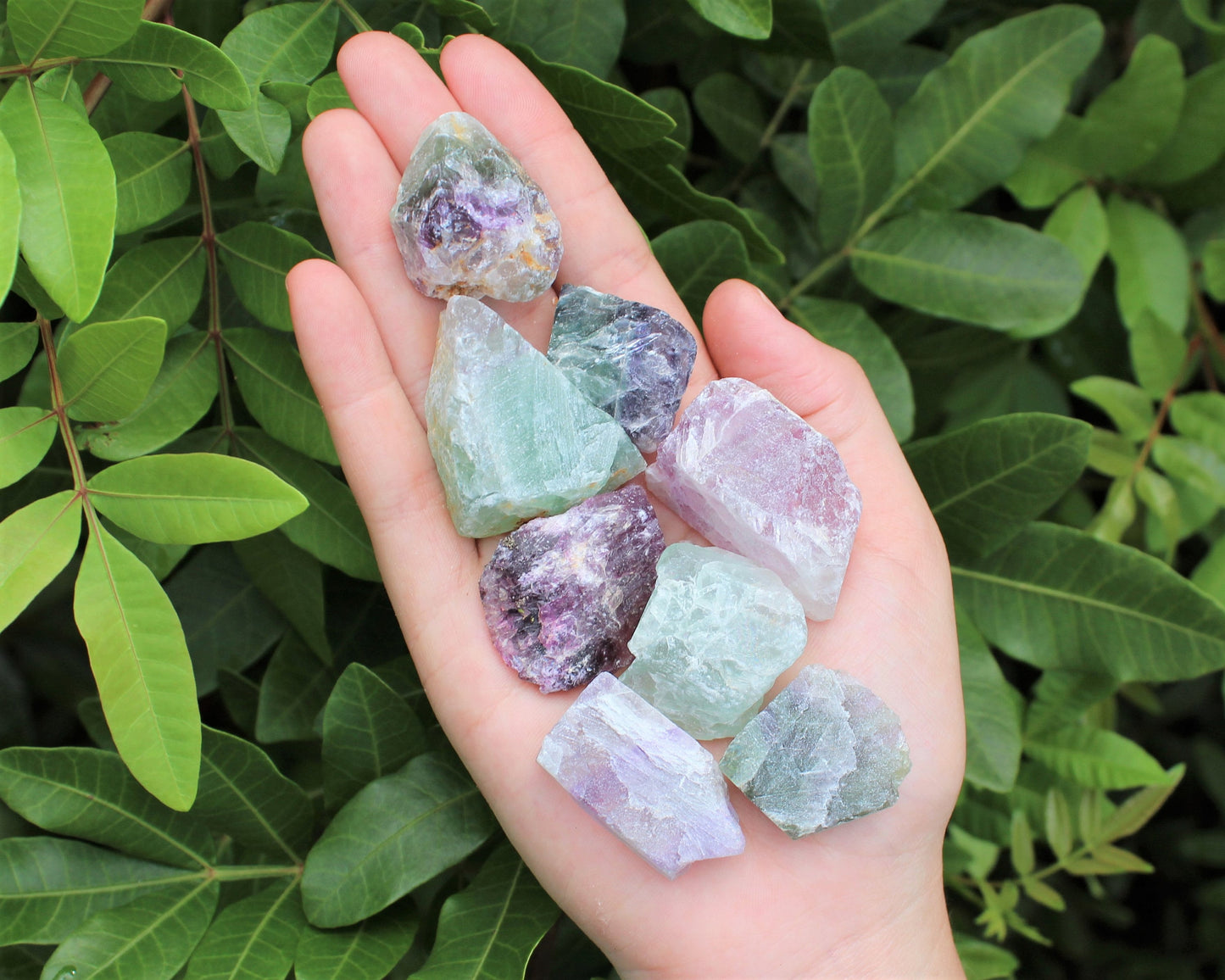 Rainbow Fluorite Raw Natural Stones