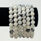 Rainbow Moonstone Bead Bracelet