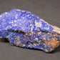 Raw Azurite Crystal Stone On Quartz