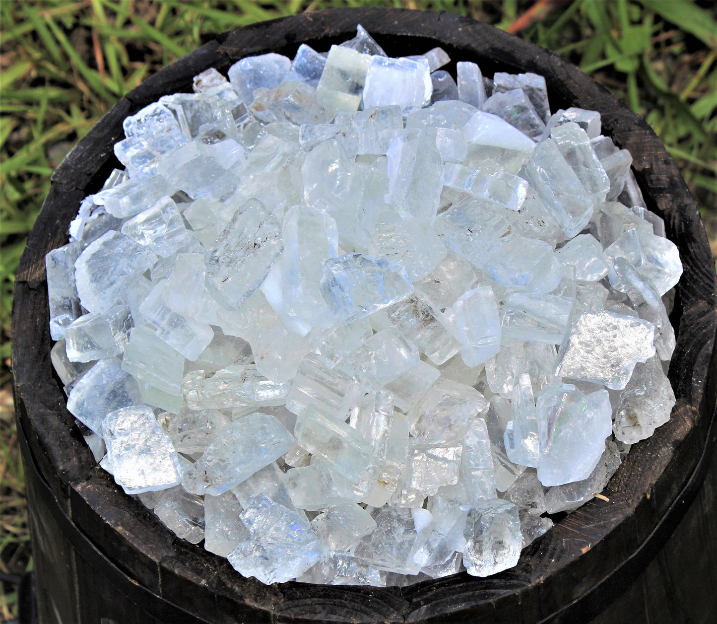 Raw Natural Clear Calcite Crystals