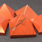 Carved Jasper Crystal Pyramid