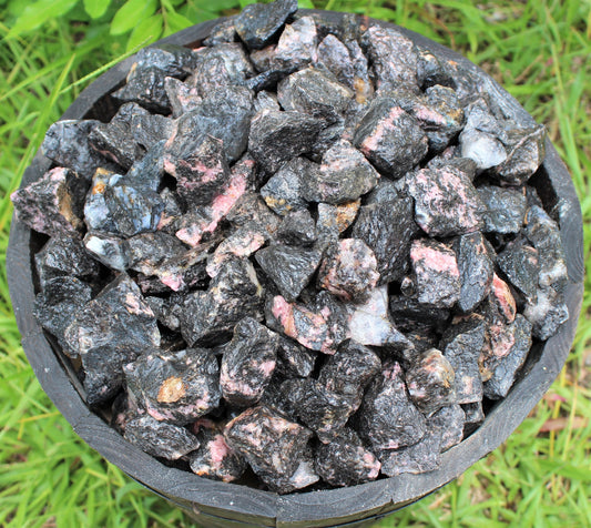 Rhodonite Rough Natural Stones