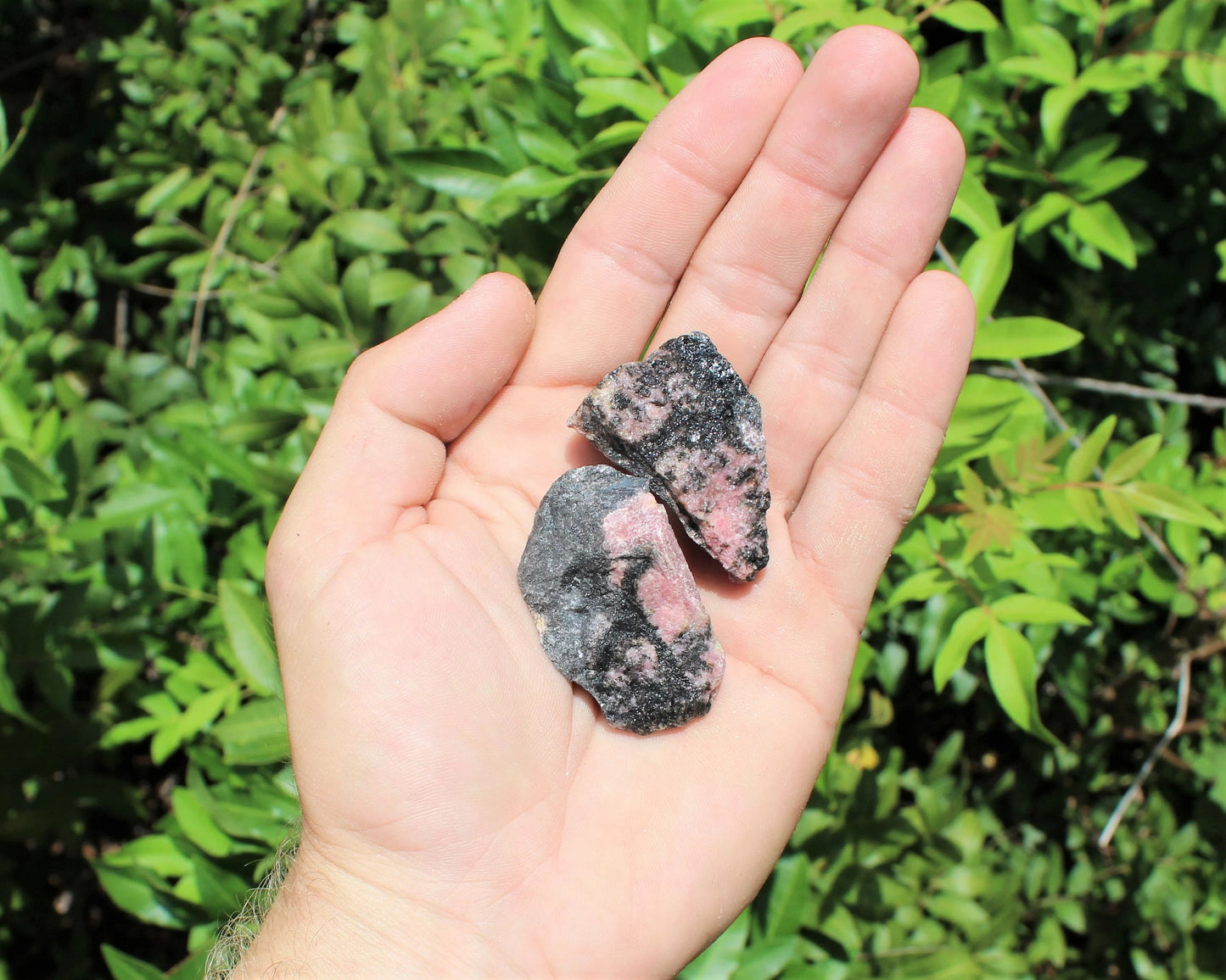 Rhodonite Rough Natural Stones