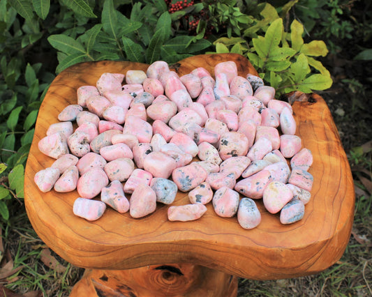 Rhodonite Tumbled Stone