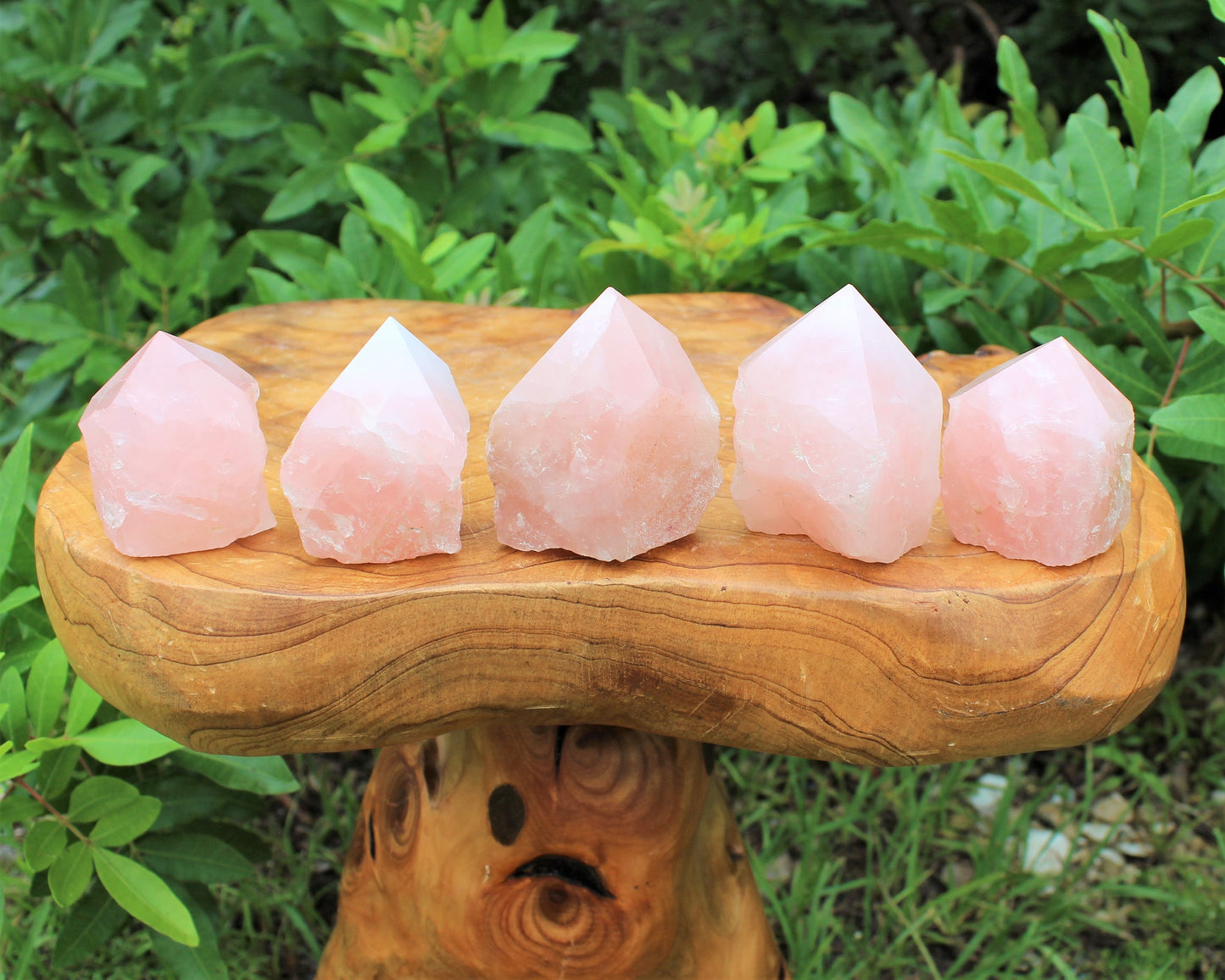 Rose Quartz Base Specimen