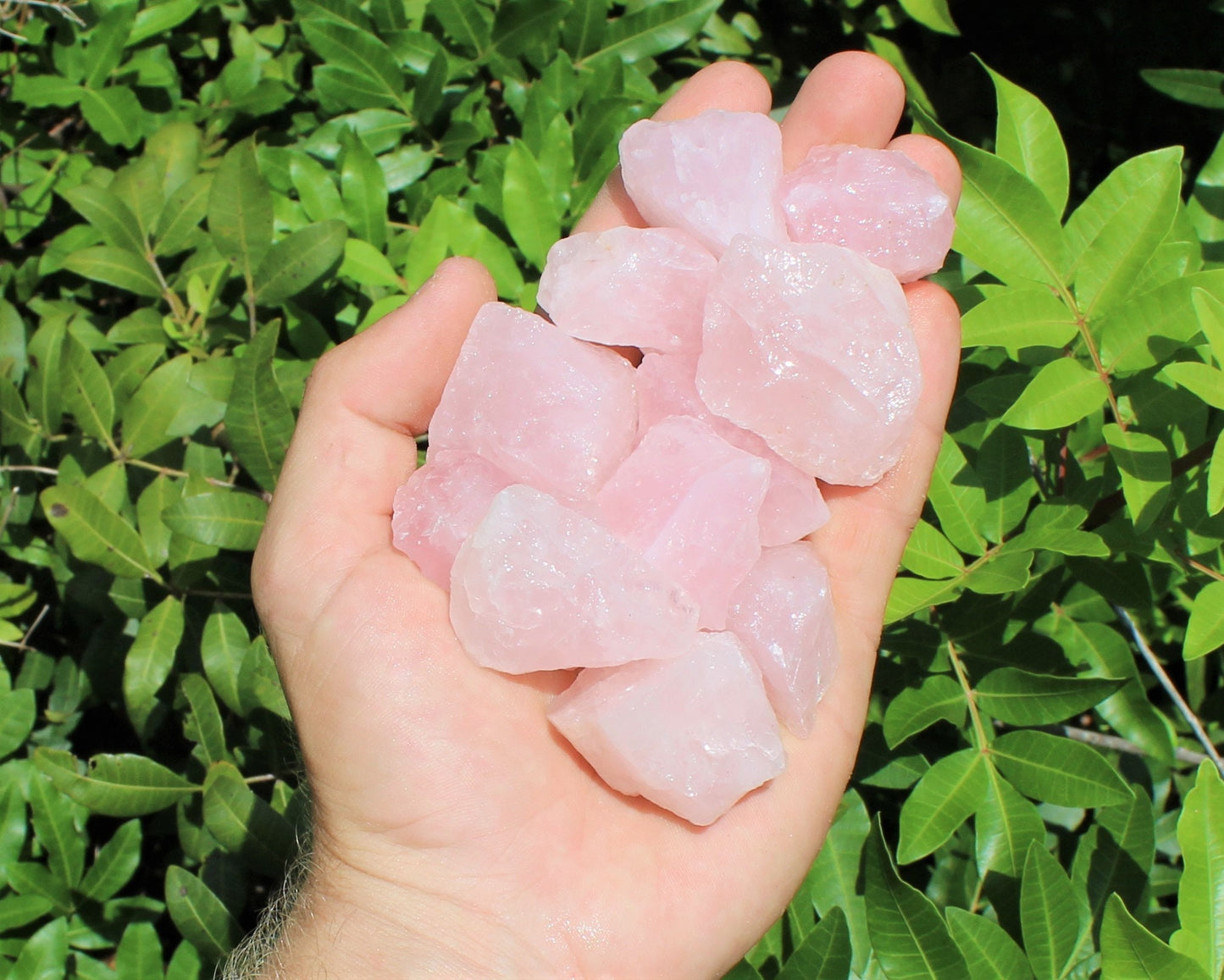 Rose Quartz Natural Stones